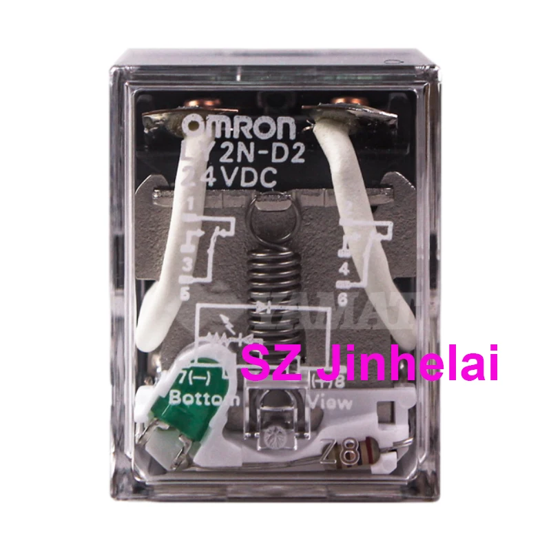 1 Pz Omron Ly2N-D2 24Vdc Autentico Originale Relè Intermedio Di Potenza Di Alta Qualità Stabile Ad Ampio Raggio Nei Relè Di Applicazione