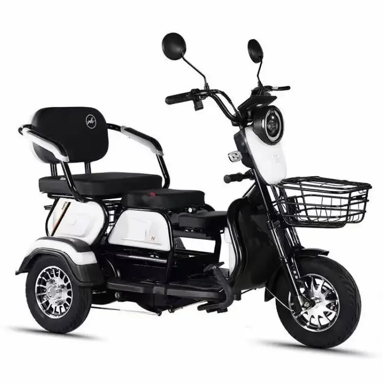 Brushless Electric Tricycle electric scooter solar adult electric tricycle
