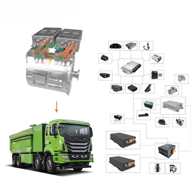 محرك تيار متردد 300 كيلو وات 3800 نانومتر محرك كهربائي نظام محرك مباشر Ev مجموعة تحويل السيارة قارب الحافلة