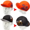 2 Styles Black Orange New CLassical Cycling Caps Breathable Unisex Gorra Ciclismo 1