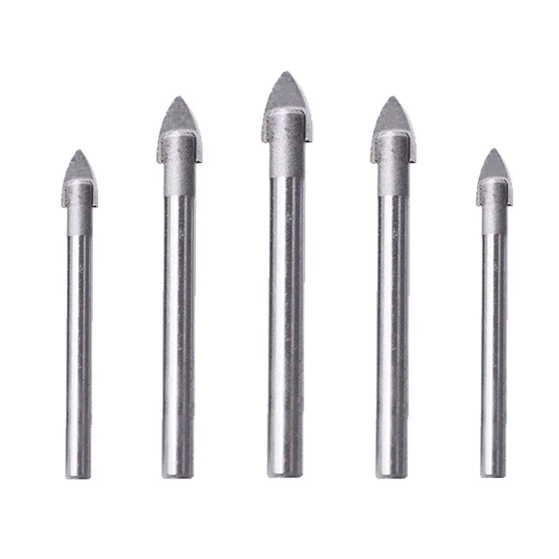 

4/6/7 Glass Marble Porcelain Lance Head Ceramic Tile Drill Set Shovel Drill Set Ceramic Wall Concrete Hole Opener Bits