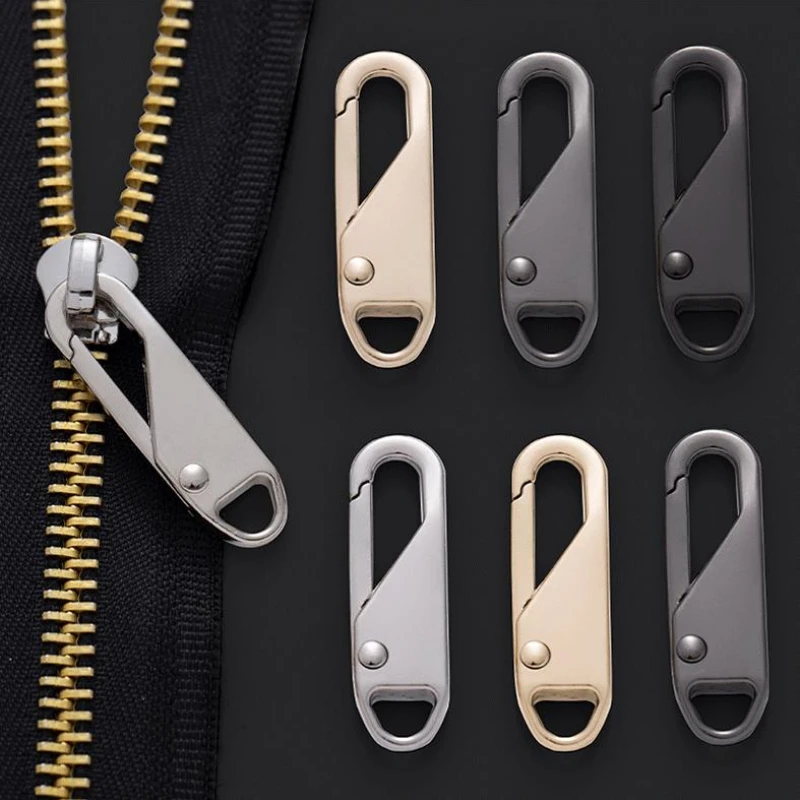 ZipperSliderPullTabReplacementZipperRepairKitMetalZipper