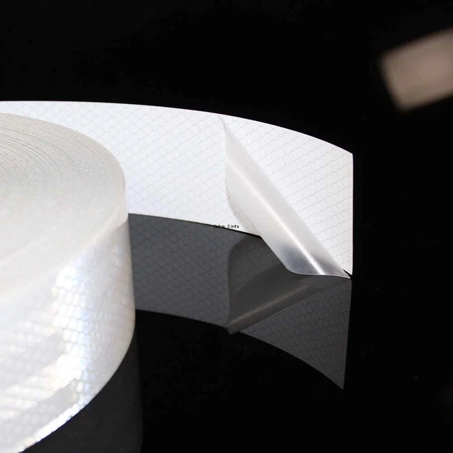 High Intensity Reflective Adhesive Tape - Red White Yellow