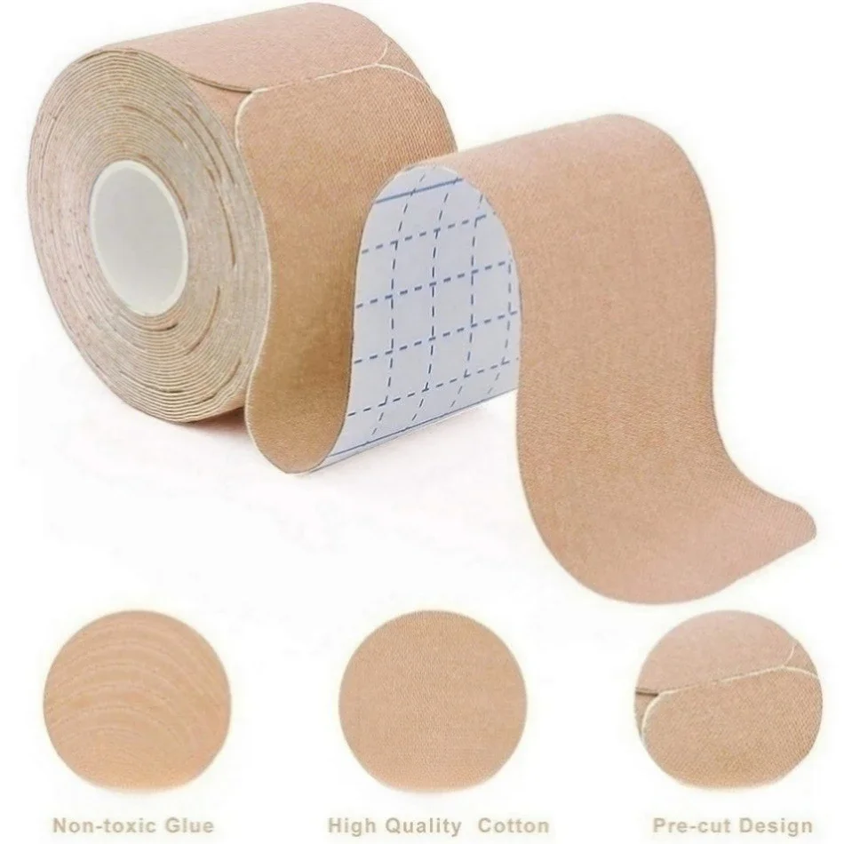 Sports Tape Pre-cut Sports Muscle Patch Knee Bandage for Athletes Muscle Strain Pain Relief