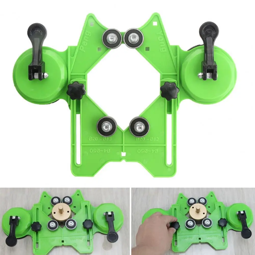 

Opening Locator Adjustable 4-83mm Drill Bit Hole Saw Guide Jig Fixture Construction Tools for Ceramic Tile for Woodworking