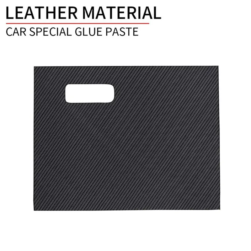 L16A-자동차 가죽 보관 글러브 박스 보호 패드 안티 킥 패드 안티 더티 패드 매트 커버 For Mazda 3 AXELA 2022+