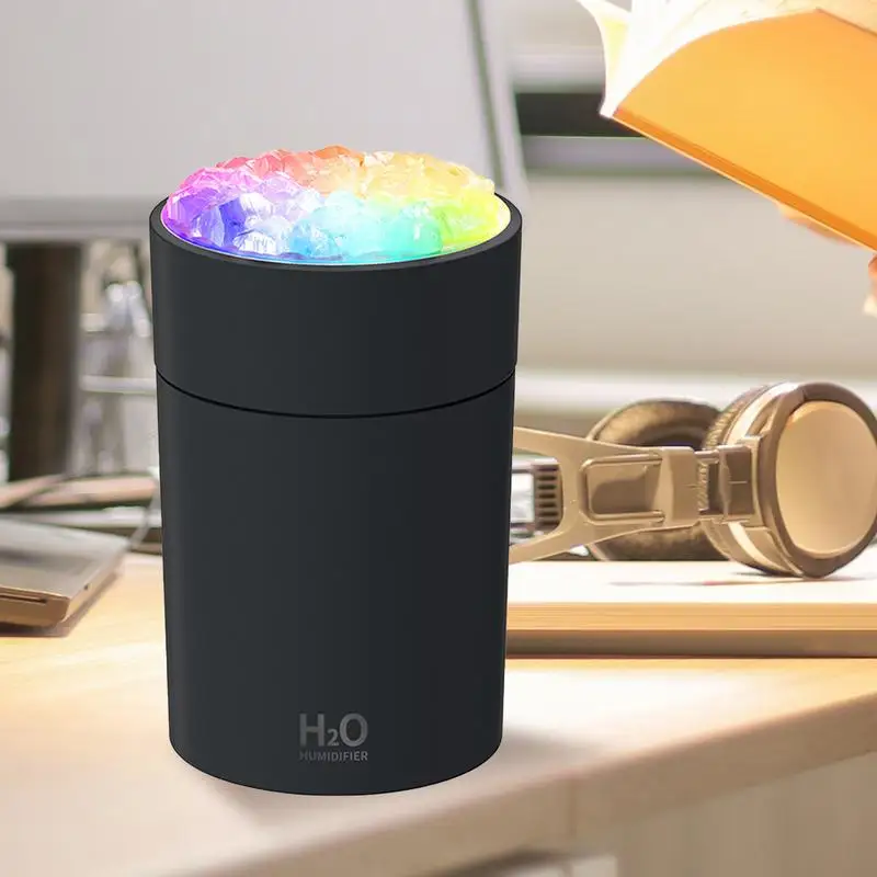 Humidifiers For Bedroom Personal Desktop Aromatherapy Humidifier Silent Ultrasonic Air Humidifiers With Color-changing Lights