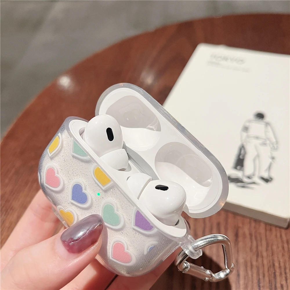 Purple Lavender Flower Earphone Case for Apple Airpods 1 2 Pro Cute Korea  Floral Wireless Headphone Cover for Air Pods 3rd Gen