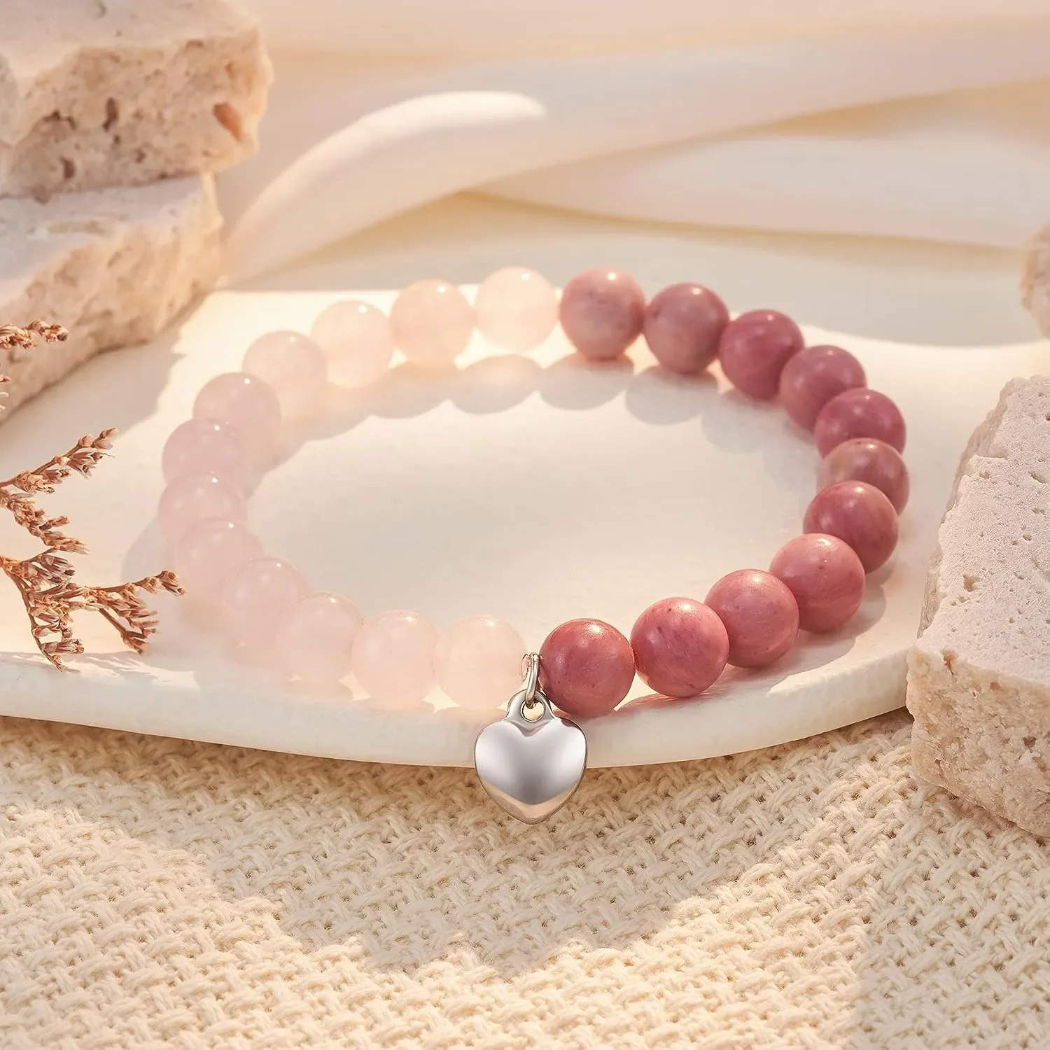 Amethyst Purple Bracelet Necklace