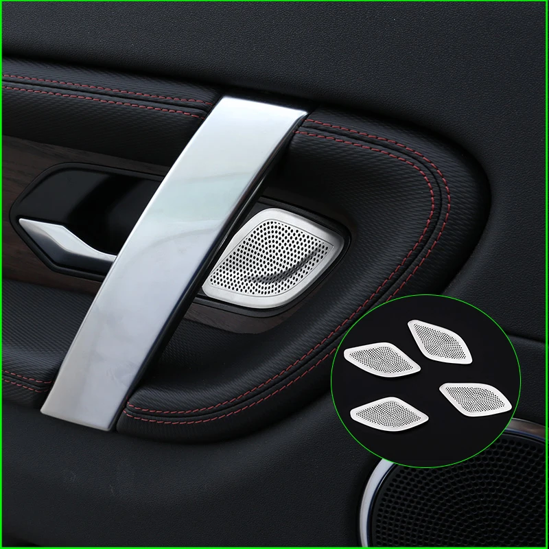 

Door Horn Mesh Used for Land Rover Discovery Sport 2020 Aluminum Alloy Inner Handle Mesh Cover Car Interior Accessories