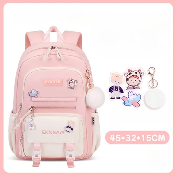 School Backpack for Girls Primary School Grade 3-6 Students Bookbag Children Kawaii Backpacks for 8-12 Years Girl Back Pack 1