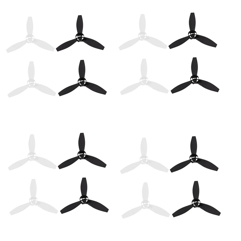 

16 пропеллеров, реквизит, запасные части, лезвия для дрона Parrot Bebop 2, черный, белый