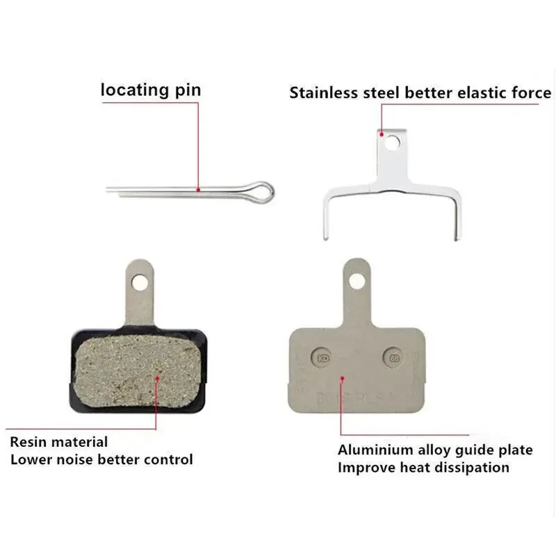 Рисунок 4 - Резиновые Тормозные колодки SHIMANO B01S