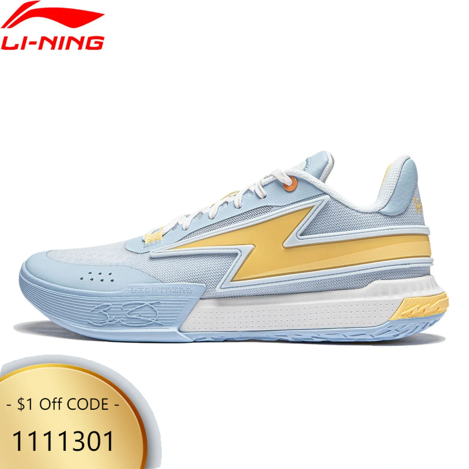 Li-Ning Men GENERATION Z On Court Basketball Shoes Breathable Wearable Cushion LiNing Son of Flash Basic Team Shoes ABPU027