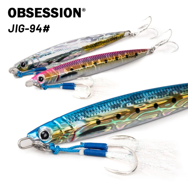 60/80/100g Sea Fishing Bait Jigging Lure Metal Fishing Lure Saltwater Lures  Practical Tackle Saltwater Accessories - AliExpress