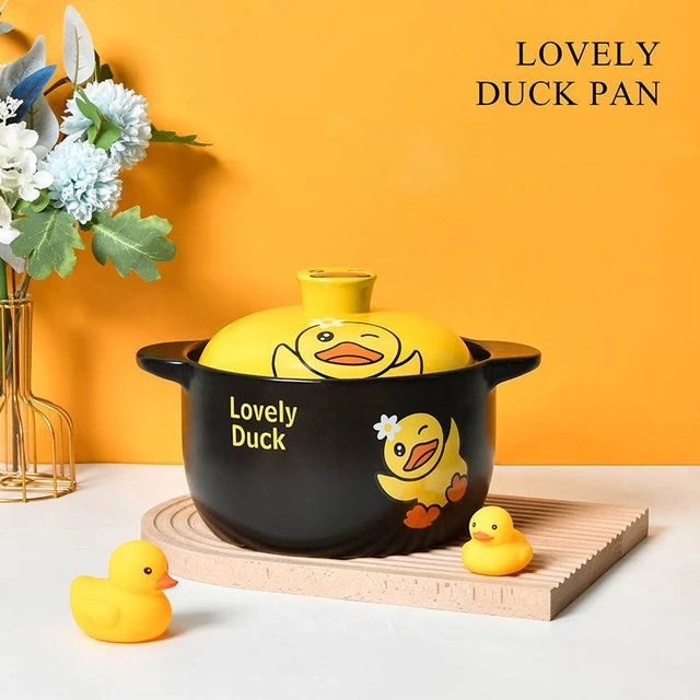 Small Yellow Duck Mini Non-Stick Electric Cooking Pot - AliExpress