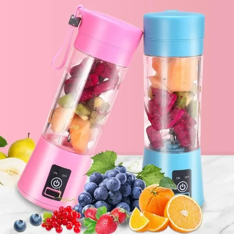 Portable Mini Electric Juicer USB Charging Fruit Orange Lemon Blender Smoothie Milkshake Maker Kitchen Automatic Fresh Squeezer