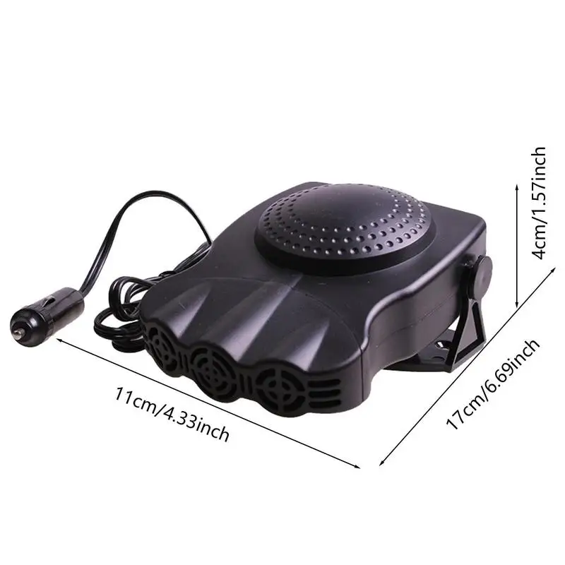 Car Heater Defroster Car Heaters Portable Battery Powered 2 In 1 Car  Heaters Small Space Heater For Indoor Use 180 Rotatable _ - AliExpress  Mobile