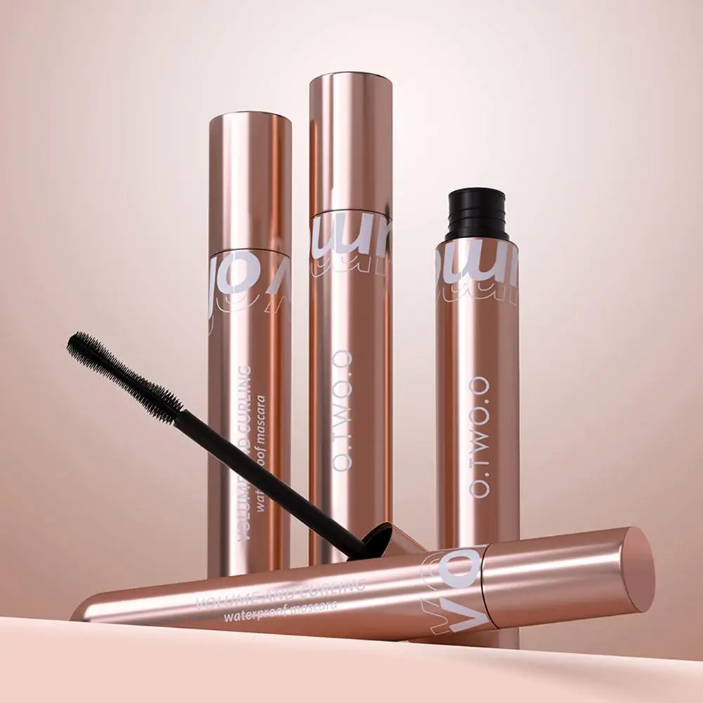 Pink Mascara Waterproof Long Lasting 36H Smudge-proof Lashes Eye Eyelash Curling Volume Thick Makeup Lengthening Extension I5H1