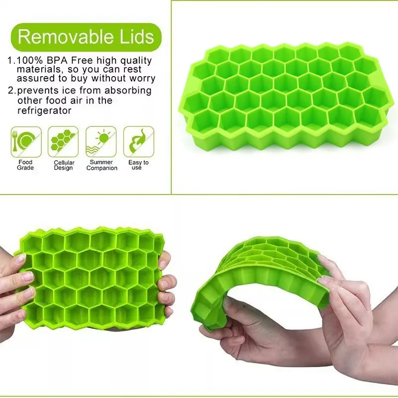 Honeycomb Ice Mold Unique Design