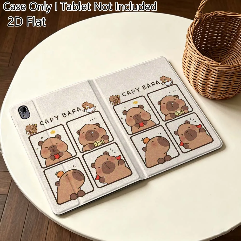 Cartoon Capybara Art Gift Soft Tablet Case