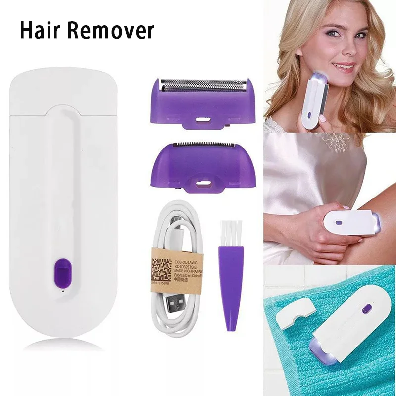Smart Shaver Blue Light Sensor Hair Removal Equipment for Women Laser