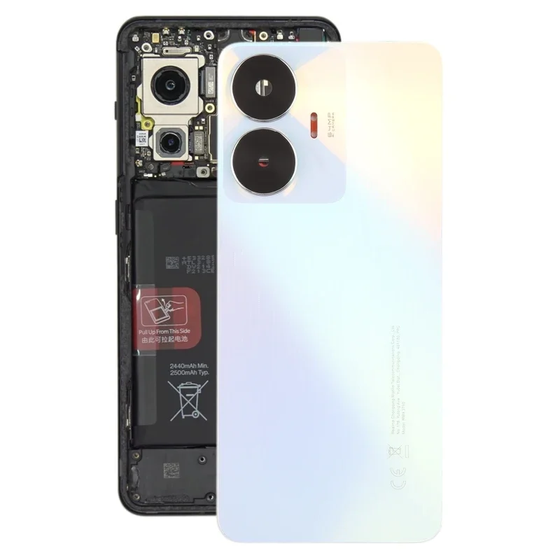 

Оригинальная задняя крышка аккумулятора для Realme C55 с крышкой объектива камеры задняя крышка для телефона