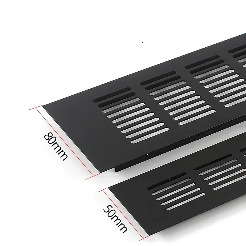 Aluminum alloy Perforated Sheet Air Vent Ventilation Grille For Closet Shoe Air Conditioner home decoration cover Hole 1pc