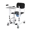 Commode Chair Toilet Stair Lift Chair Hydraulic Patient Transfer Chair with Commode for Disabled Multifunctional Shift Chair 1