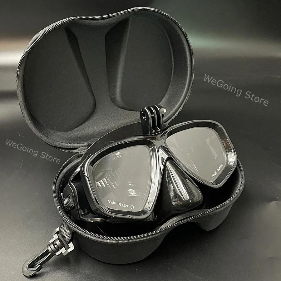 Camera Holder Scuba Swim Mask Diving with Gopro-With and Without Mirror Plating Tempered Glass Mask Diving Goggles for Man