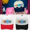 POWER Baseball Cap Embroidery GD Trucker Hat High Quality Retro Double Color Woman Cap Adjustable Buckle Unisex 1