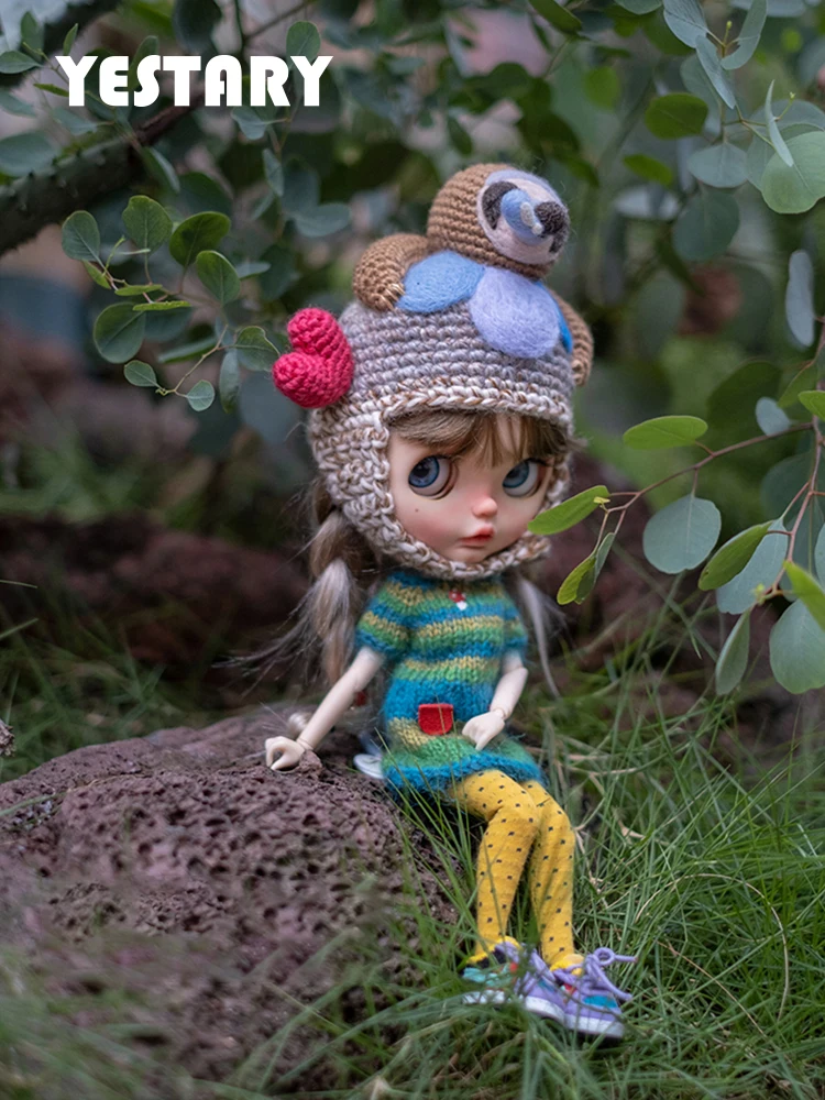 

Шарнирная кукла YESTARY, Одежда для кукол блайз, аксессуары для кукол, шляпы, юбки, обувь «сделай сам», фетровая реальная детская шляпа, игрушки для девочек