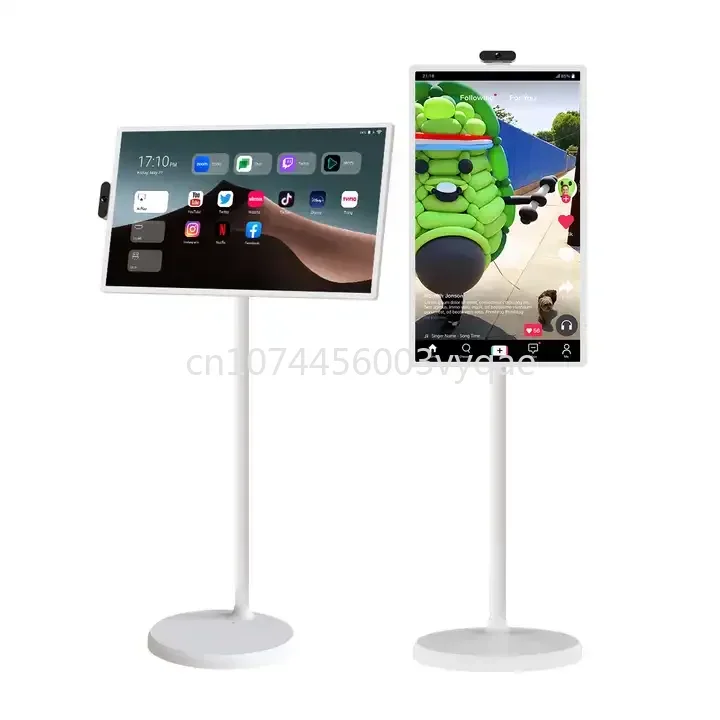 Smart Ruota Schermo 21.5 Pollici 24 Pollici 32 Pollici Incell Touch Display Ips Mobile Android 12 Tablet Stand By Me Tv