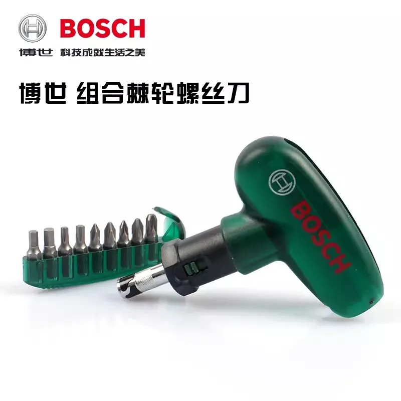 Handle Bosch Screw Set Bosch Manual Screwdriver Bits In Ratchet