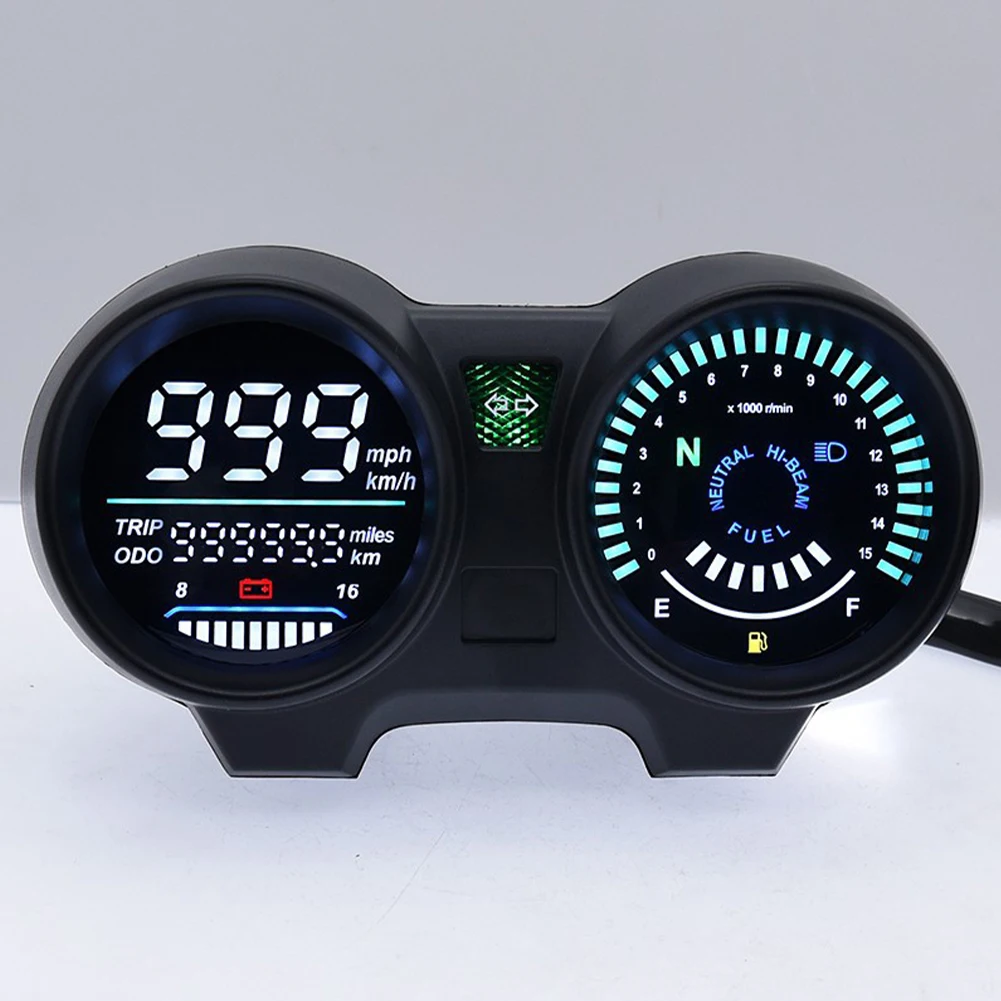 

Для Titan 150 Honda Cg150 Fan150 2010 2012 2022 бразильский цифровой светодиодный электронный Тахометр для мотоцикла спидометр приборная панель