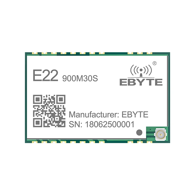 Cojxu E22-900M30S 868MHz 915MHz LoRa Module sx1262 30dBm 1W high power wireless rf transmitter receiver LoRaWAN SPI 12km module