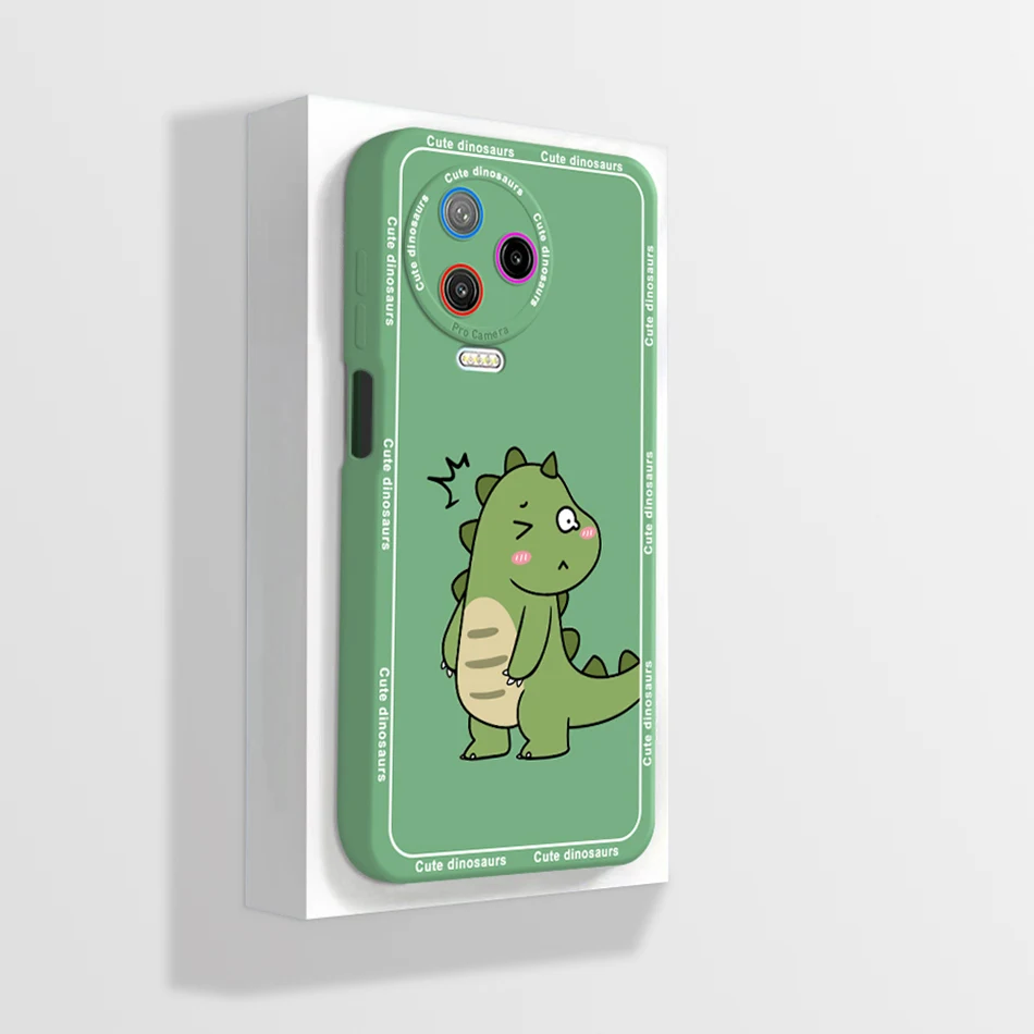 Cute Astronaut Square Phone Case - Shockproof Soft Back Cover