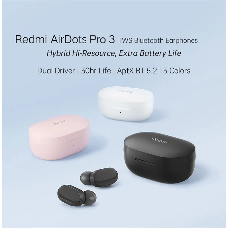 Беспроводные Стереонаушники XIAOMI Redmi AirDots Pro 3 TWS.