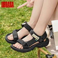 Sandales d'extérieur athlétiques pour femmes, sport, marche, séchage rapide, antidérapantes, légères, confortables, plage, randonnée, sandales plates décontractées 3