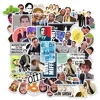 10/30/50PCS Funny The Office Cartoon Stickers TV Show DIY Motorcycle Travel Luggage Guitar Skateboard Classic Toy Sticker Gift 2