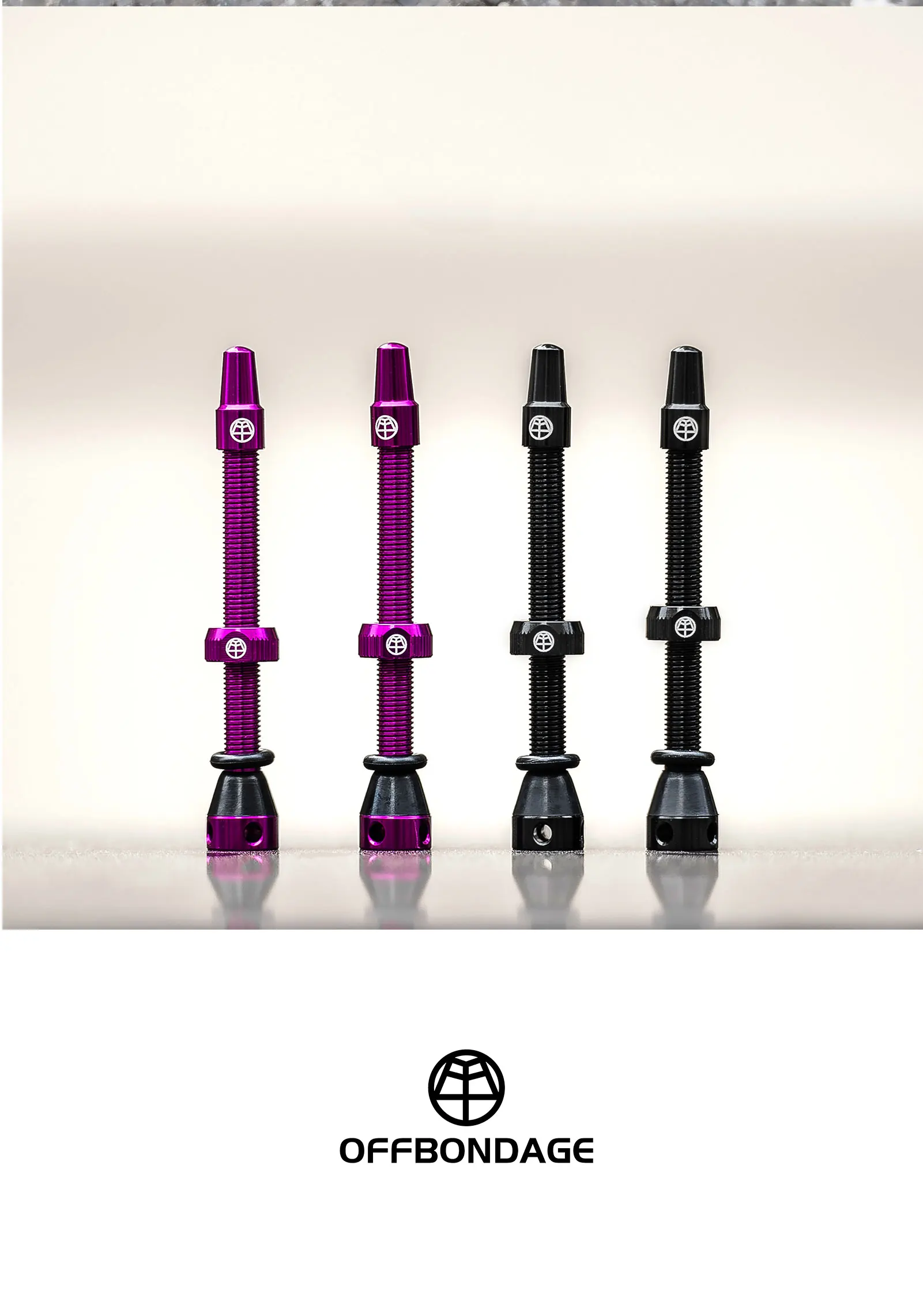 OFFBONDAGE Fahrrad Tubeless-Ventil 45/65/80mm Aluminiumlegierung Fahrrad Presta-Ventil Abnehmbar Zwei Kappen Ventil Luft MTB Fahrrad Zubehör – Detail 13