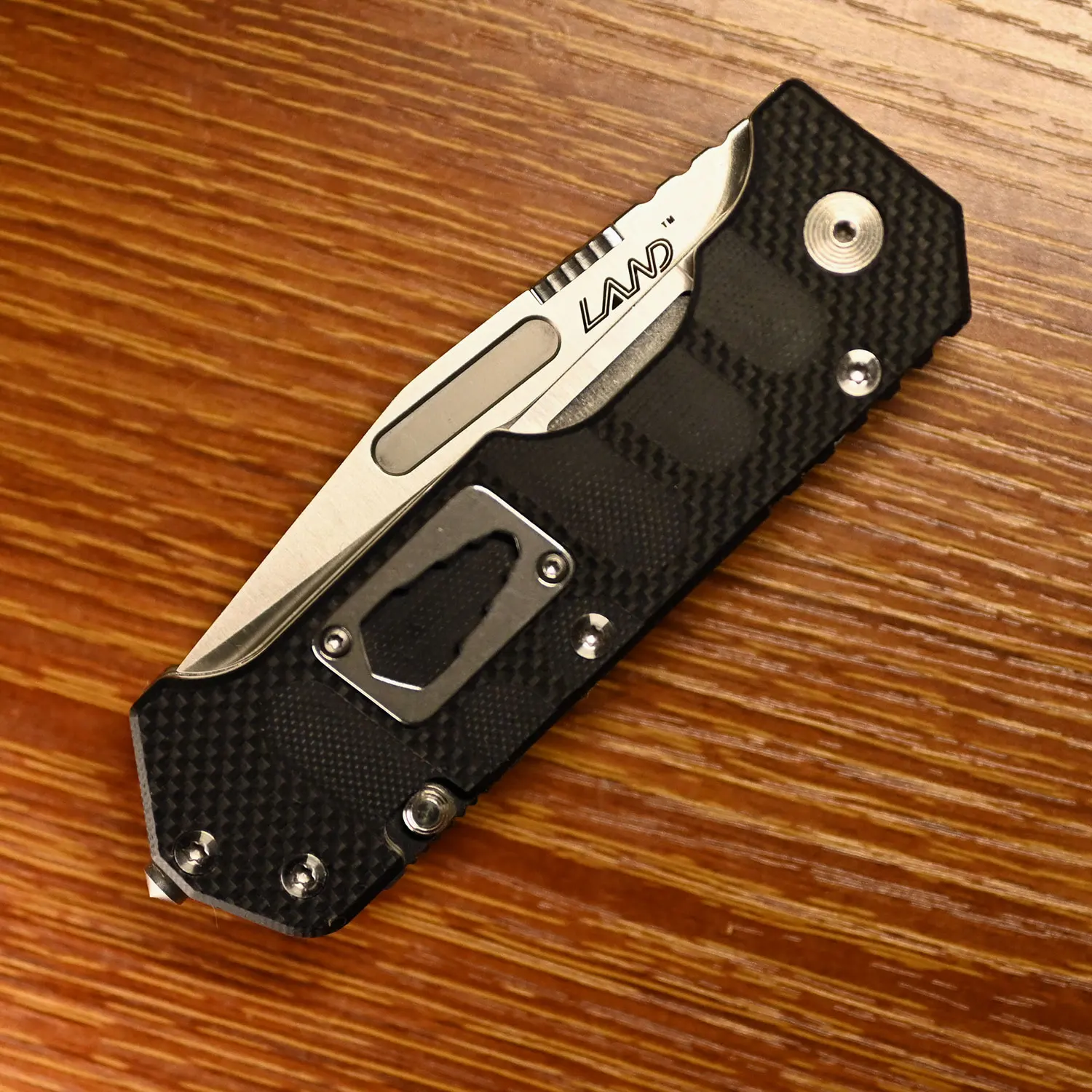 LAND 9047/9046 Multi-function Folding Knife 12C27 Blade Outdoor Adventure Wilderness Survival Rescue EDC Portable Tool Knives 3