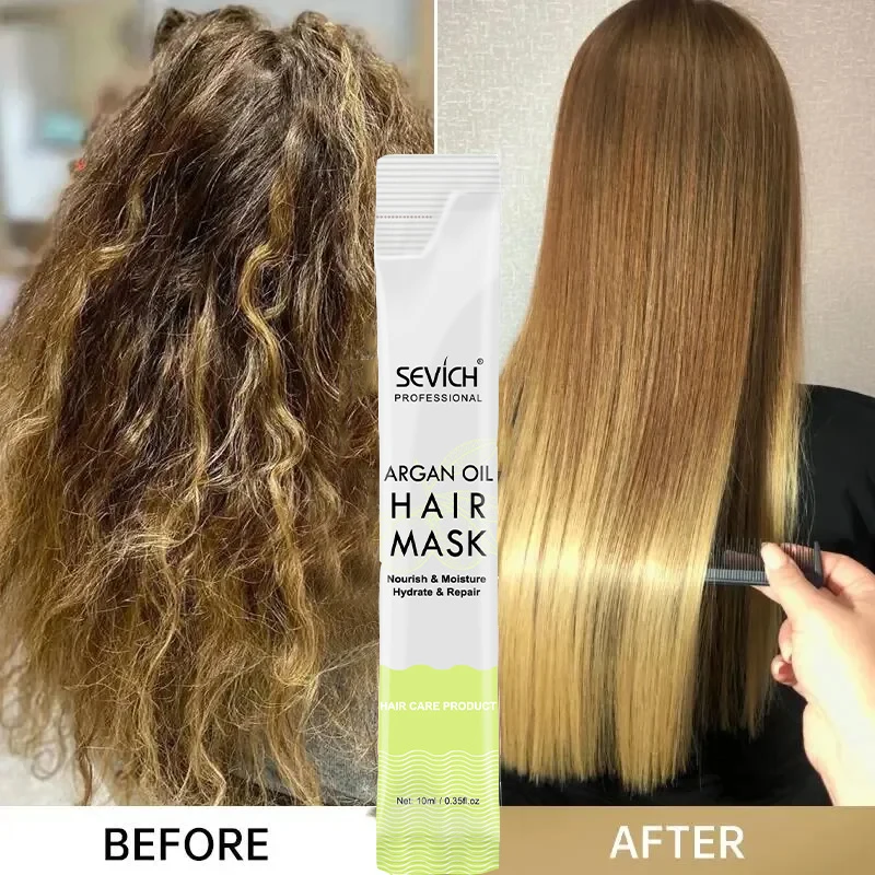 

5 Seconds Repair Hair Mask Keratin Repair Dry Damaged Frizzy Hair Treatment Straighten Soft Smooth Shiny Nutrition Care Products