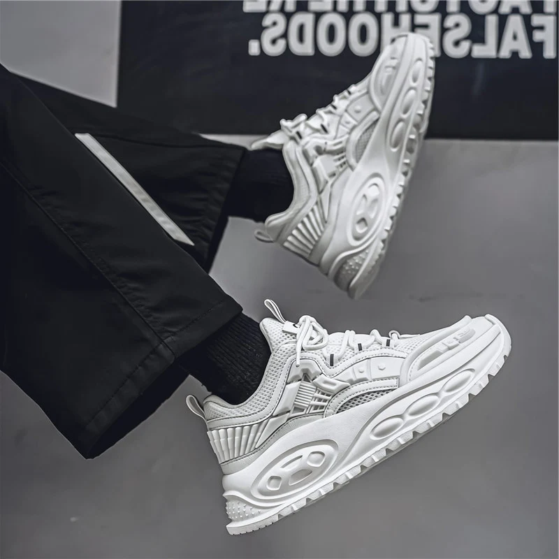 حذاء رجالي أحذية رياضية الرجال تنيس أحذية فاخرة رجالي  سباق تنفس أحذية بدون كعب أنيقة احذية الجري للرجال