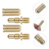 2 Sets Billiard Cue Screws Pool Extension Joint Accessories Washer Heavy Duty Copper Repairing Tip 4