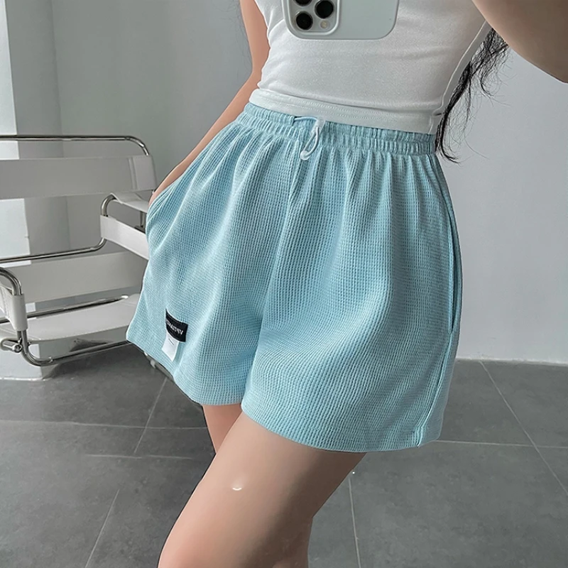 Women’s High-Waisted Loose Sports Shorts