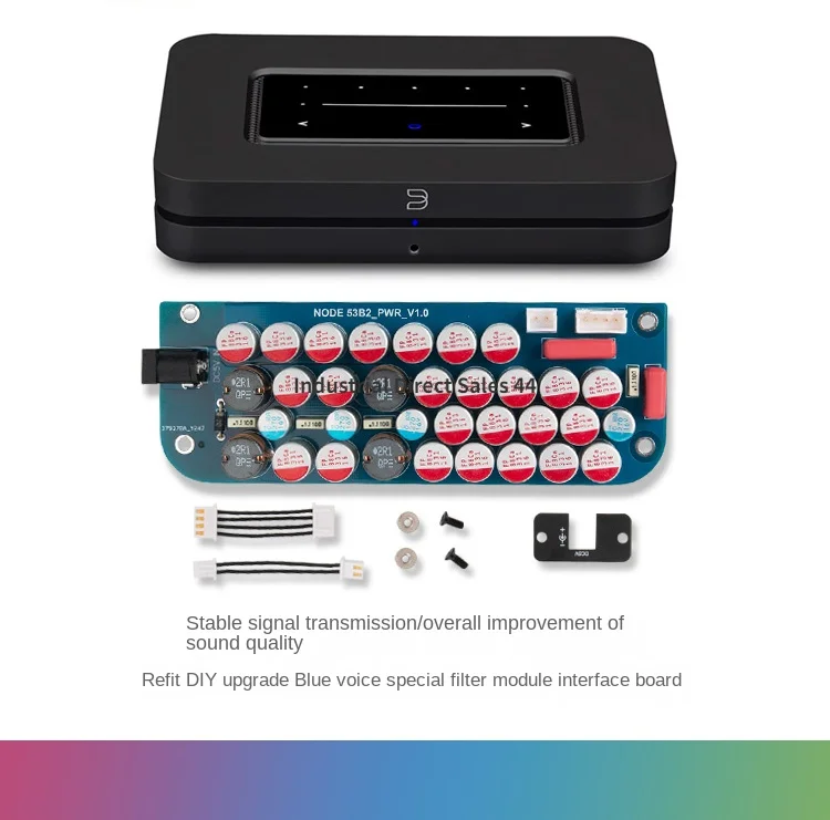 Refit E Aggiorna La Scheda Di Interfaccia Del Modulo Filtro Speciale Per L'Alimentazione Lineare Bluesound Node 2I.