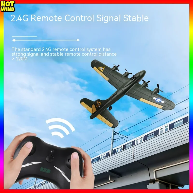 Fx817 Ala Fissa Telecomando Aereo Bomber Aereo Elettrico Modello Giocattolo Schiuma Aliante Giocattolo Regalo Aereo Rc