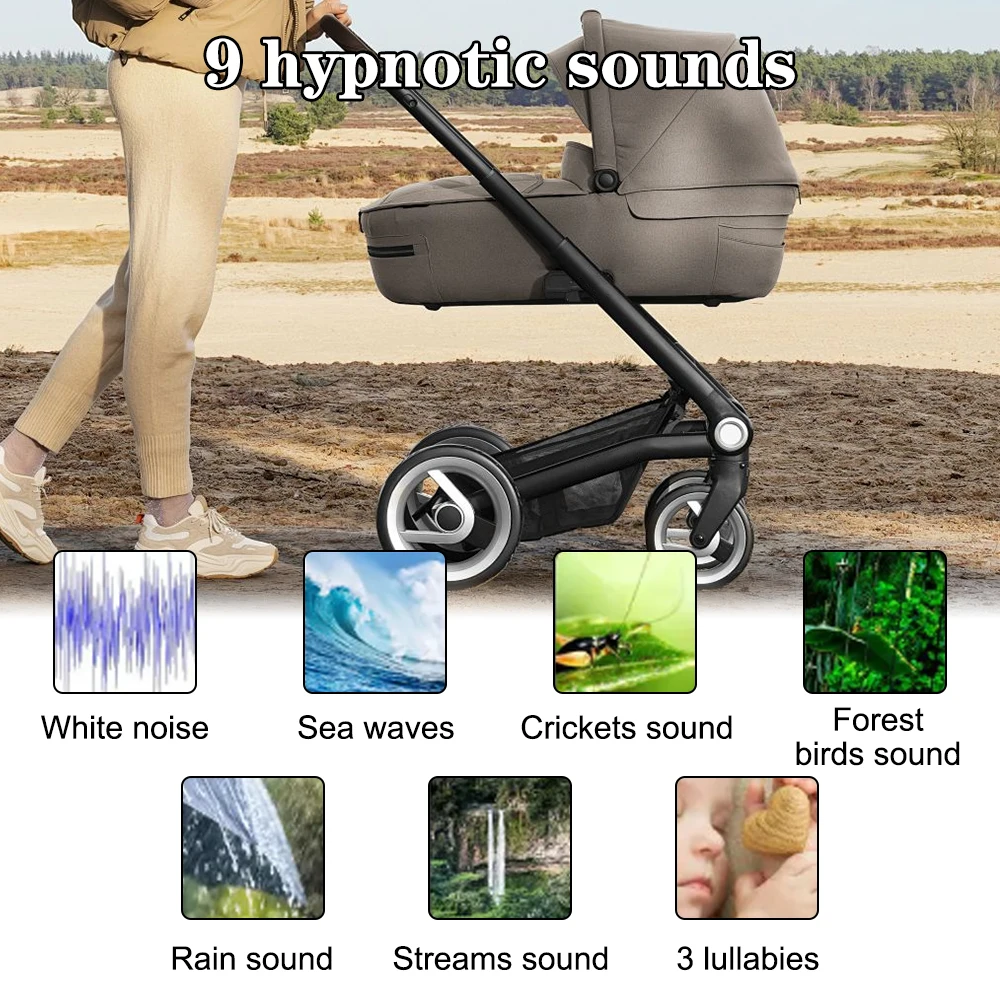 For Baby Sleeping & Relaxation Music Light Sleep Machine White Noise Machine Timed Shutdown Sleep Sound USB Rechargeable