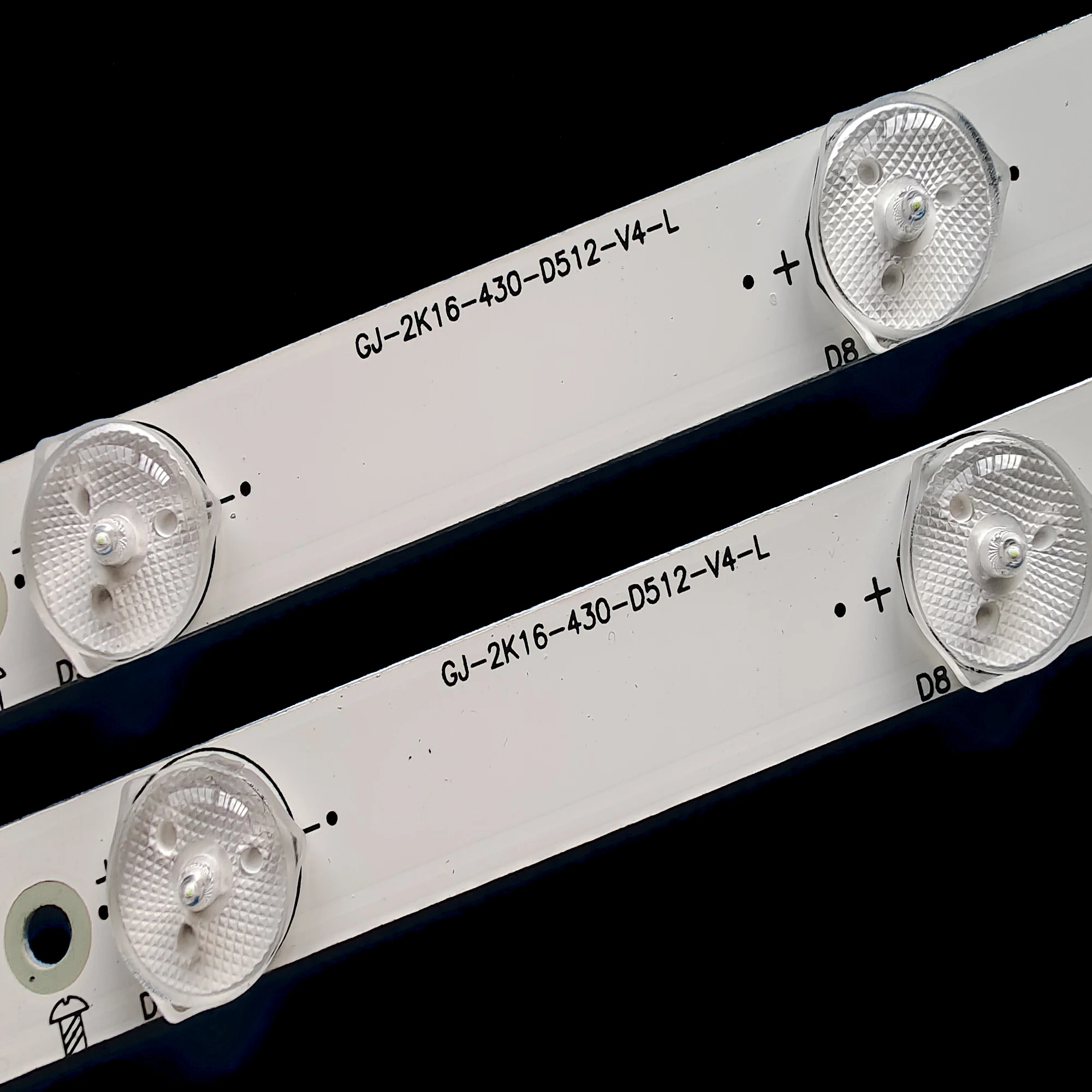 Nova Pcs 12led Tira Retroiluminação Led para 43pus6551 43pus6401 Lb43014 V0_00 43pus6501 43pus6101 43pus6201 Tpt430u3 43puh6101 - Imagem 5